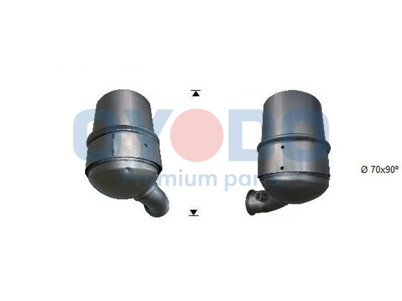 Oyodo 20N0078-OYO sot-/ partikkelfilter, eksosanlegg