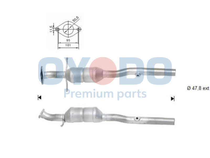 Oyodo 20N0056-OYO Katalysator