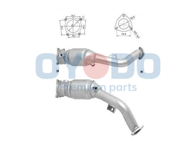 BM CATALYSTS BM90578H Approved Katalysator