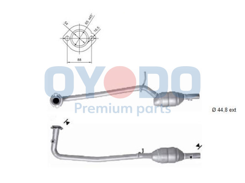 Oyodo 10N0078-OYO Katalyzátor