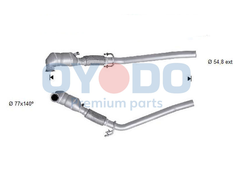 Oyodo 20N0027-OYO Katalyzátor