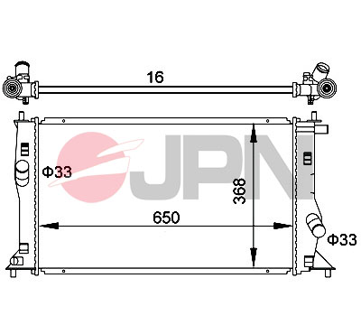 JPN 60C9027-JPN Chladič,...