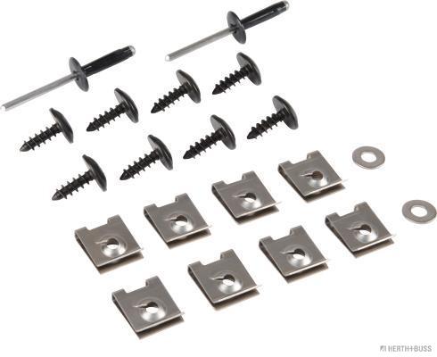 HERTH+BUSS ELPARTS 50269160 Σετ τοποθέτησης, προφυλακτήρας πίσω for AUDI