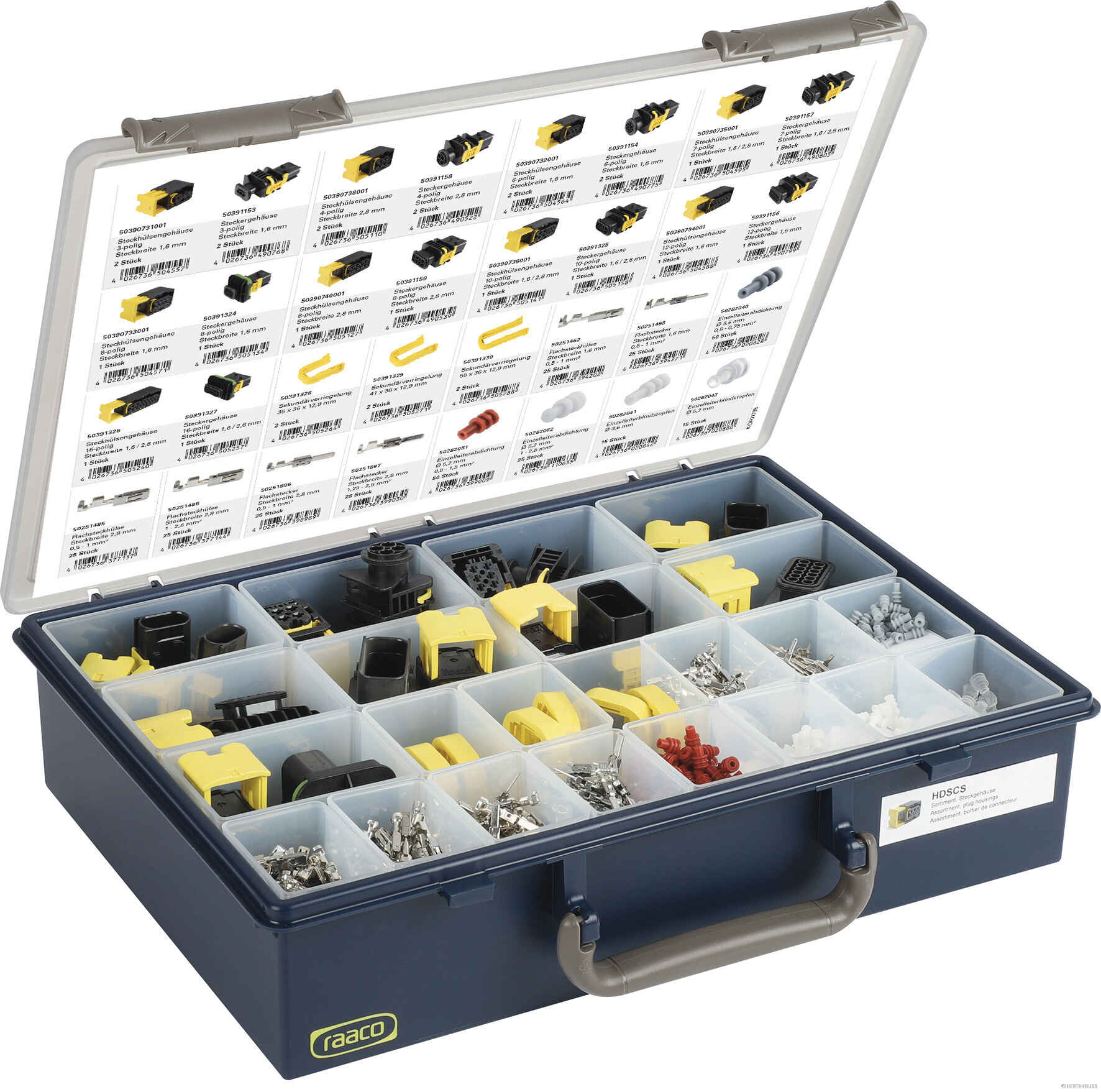 HERTH+BUSS ELPARTS 54290700 Assortment, plug housings