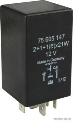 HERTH+BUSS ELPARTS 75605147 Flasher Unit