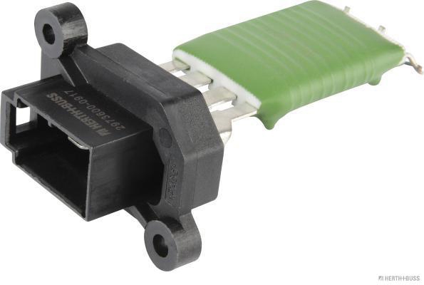HERTH+BUSS ELPARTS 75614913 Resistor, interior blower
