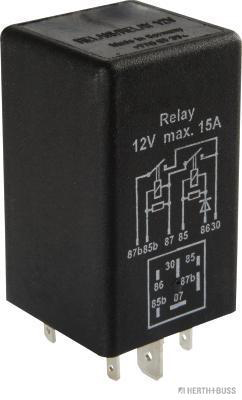 HERTH+BUSS ELPARTS 75896368 Relay, engine management control unit for PORSCHE
