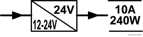 HERTH+BUSS ELPARTS 76350010 Voltage Transformer