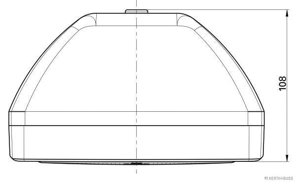 HERTH+BUSS ELPARTS 81658027 Headlight Left Right