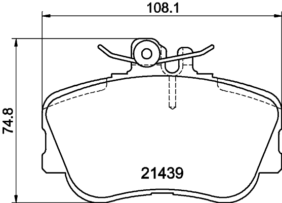 MINTEX MDB1642 Σετ τακάκια, δισκόφρενα for MERCEDES-BENZ
