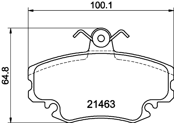 MINTEX MDB1628 Σετ τακάκια, δισκόφρενα for ALPINE DACIA LADA LIFAN MAHINDRA RENAULT NISSAN PEUGEOT RENAULT