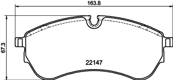 MINTEX MDB4004 Σετ τακάκια, δισκόφρενα for MAN VW