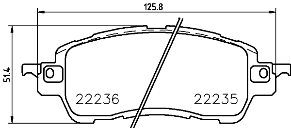 MINTEX MDB3792 Σετ τακάκια, δισκόφρενα for MAZDA NISSAN SCION TOYOTA