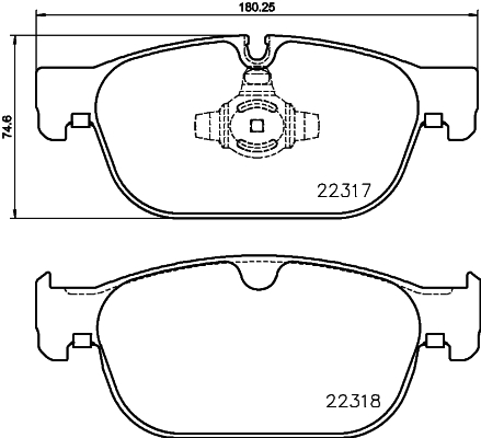 MINTEX MDB3839 Σετ τακάκια, δισκόφρενα for POLESTAR VOLVO VOLVO ASIA