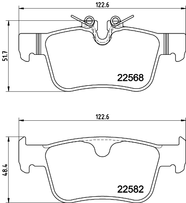 MINTEX MDB3939 Σετ τακάκια, δισκόφρενα for VOLVO VOLVO ASIA