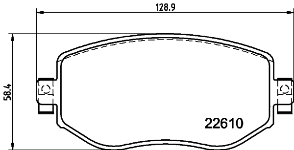 MINTEX MDB3986 Σετ τακάκια, δισκόφρενα for RENAULT