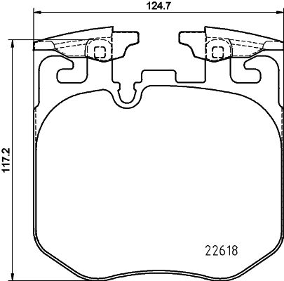 MINTEX MDB3863 Σετ τακάκια, δισκόφρενα for ALPINA BMW ROLLS-ROYCE
