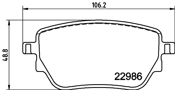 MINTEX MDB4109 Σετ τακάκια, δισκόφρενα for MERCEDES-BENZ