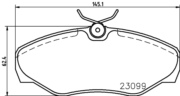 MINTEX MDB2159 Σετ τακάκια, δισκόφρενα for NISSAN OPEL RENAULT VAUXHALL