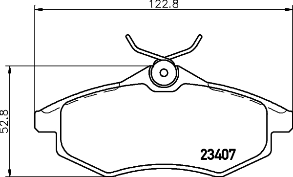 MINTEX MDB2253 Σετ τακάκια, δισκόφρενα for CITROËN