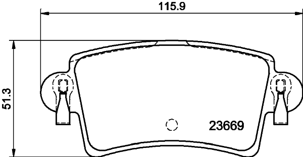 MINTEX MDB2269 Σετ τακάκια, δισκόφρενα for NISSAN OPEL RENAULT VAUXHALL