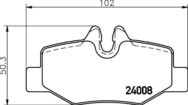 MINTEX MDB2679 Σετ τακάκια, δισκόφρενα for MERCEDES-BENZ MERCEDES-BENZ (FJDA)