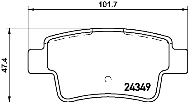 MINTEX MDB3167 Σετ τακάκια, δισκόφρενα for OPEL VAUXHALL