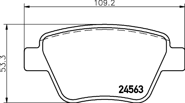 MINTEX MDB2972 Σετ τακάκια, δισκόφρενα for AUDI SEAT SKODA VW