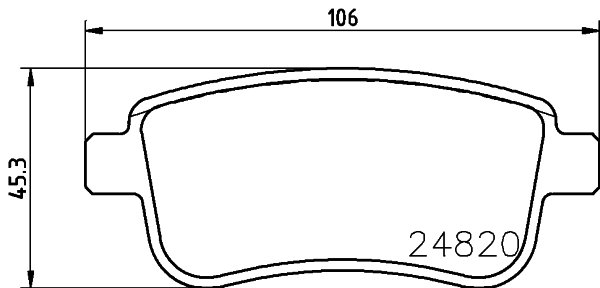 MINTEX MDB3029 Σετ τακάκια, δισκόφρενα for RENAULT SAMSUNG