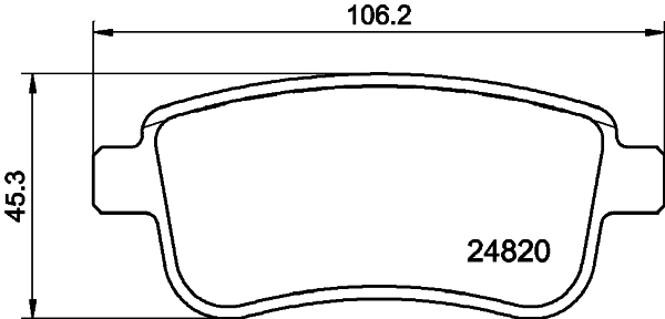 MINTEX MDB3029 Σετ τακάκια, δισκόφρενα for RENAULT SAMSUNG