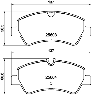 MINTEX MDB3370 Σετ τακάκια, δισκόφρενα for FORD FORD AUSTRALIA