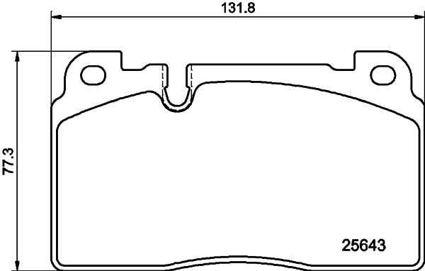 MINTEX MDB3419 Brake Pad Set, disc brake for AUDI