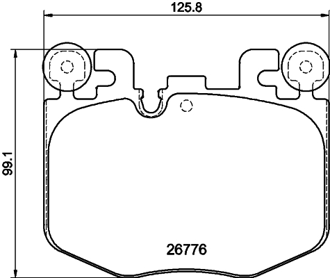 MINTEX MDB4359 Σετ τακάκια, δισκόφρενα for BMW BMW (BRILLIANCE)