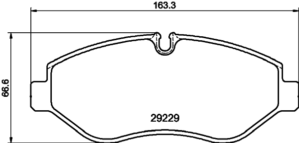 MINTEX MDB2907 Σετ τακάκια, δισκόφρενα for IVECO