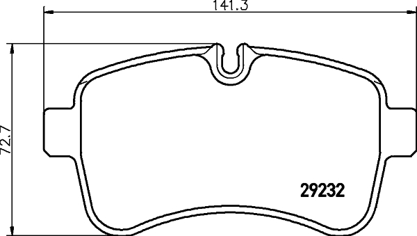 MINTEX MDB2908 Σετ τακάκια, δισκόφρενα for IVECO