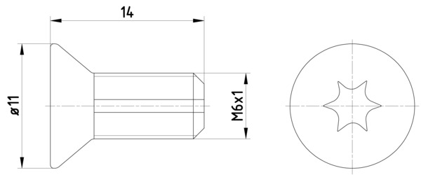 MINTEX TPM0012 Βίδα, δισκόπλακα for ABARTH ACURA BENTLEY CITROËN DS DS (CAPSA) FIAT HONDA OPEL PEUGEOT PEUGEOT (DF-PSA) PORSCHE 