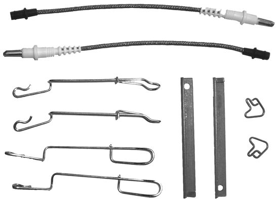 MINTEX MBA1280 Σετ βοηθ. εξαρτημάτων, τακάκια φρένων for MERCEDES-BENZ