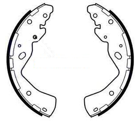 MINTEX MFR772 Σετ σιαγόνων φρένων for FORD FORD ASIA & OCEANIA FORD AUSTRALIA FORD USA