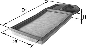DAVID VASCO A004 VASCO FILTERS Air Filter