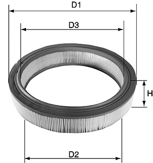 DAVID VASCO A012 VASCO FILTERS Air Filter