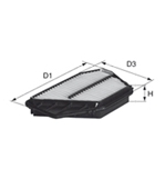 DAVID VASCO A016 VASCO FILTERS Air Filter
