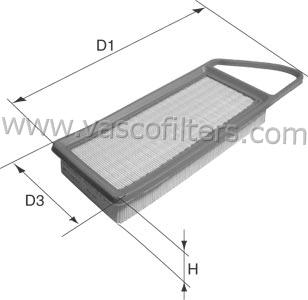 DAVID VASCO A026 VASCO FILTERS Air Filter