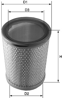 DAVID VASCO A048 VASCO FILTERS Air Filter