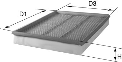 DAVID VASCO A094 VASCO FILTERS Air Filter
