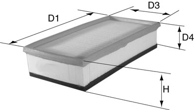 DAVID VASCO A753 VASCO FILTERS Air Filter