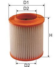 DAVID VASCO A231 VASCO FILTERS Air Filter