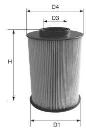 DAVID VASCO A250 VASCO FILTERS Air Filter