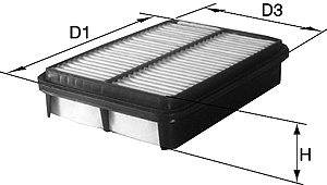 DAVID VASCO A280 VASCO FILTERS Air Filter