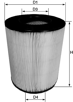 DAVID VASCO A322 VASCO FILTERS Air Filter
