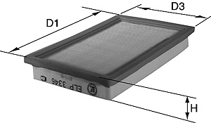 DAVID VASCO A410 VASCO FILTERS Filtro aria